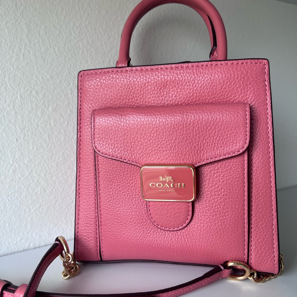 Coach Pink Mini Pepper Crossbody